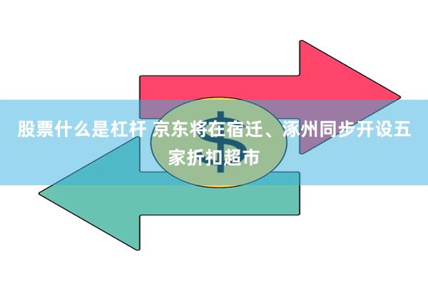 股票什么是杠杆 京东将在宿迁、涿州同步开设五家折扣超市